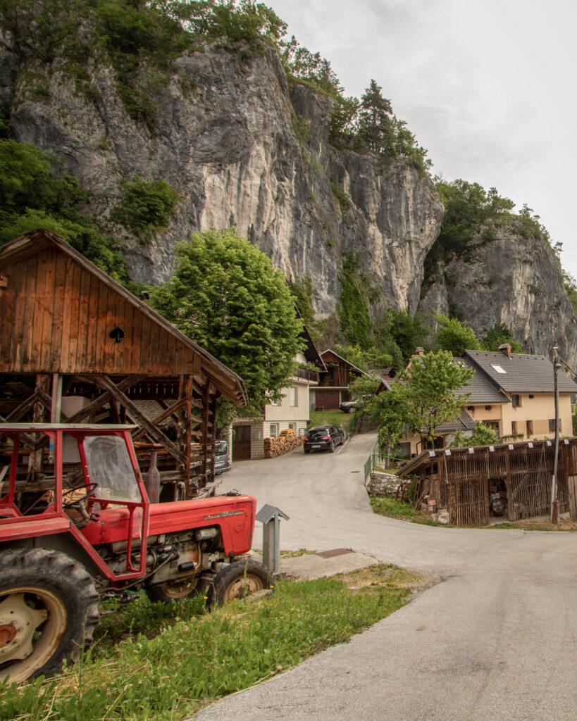The vilage of Bohinjska Bela