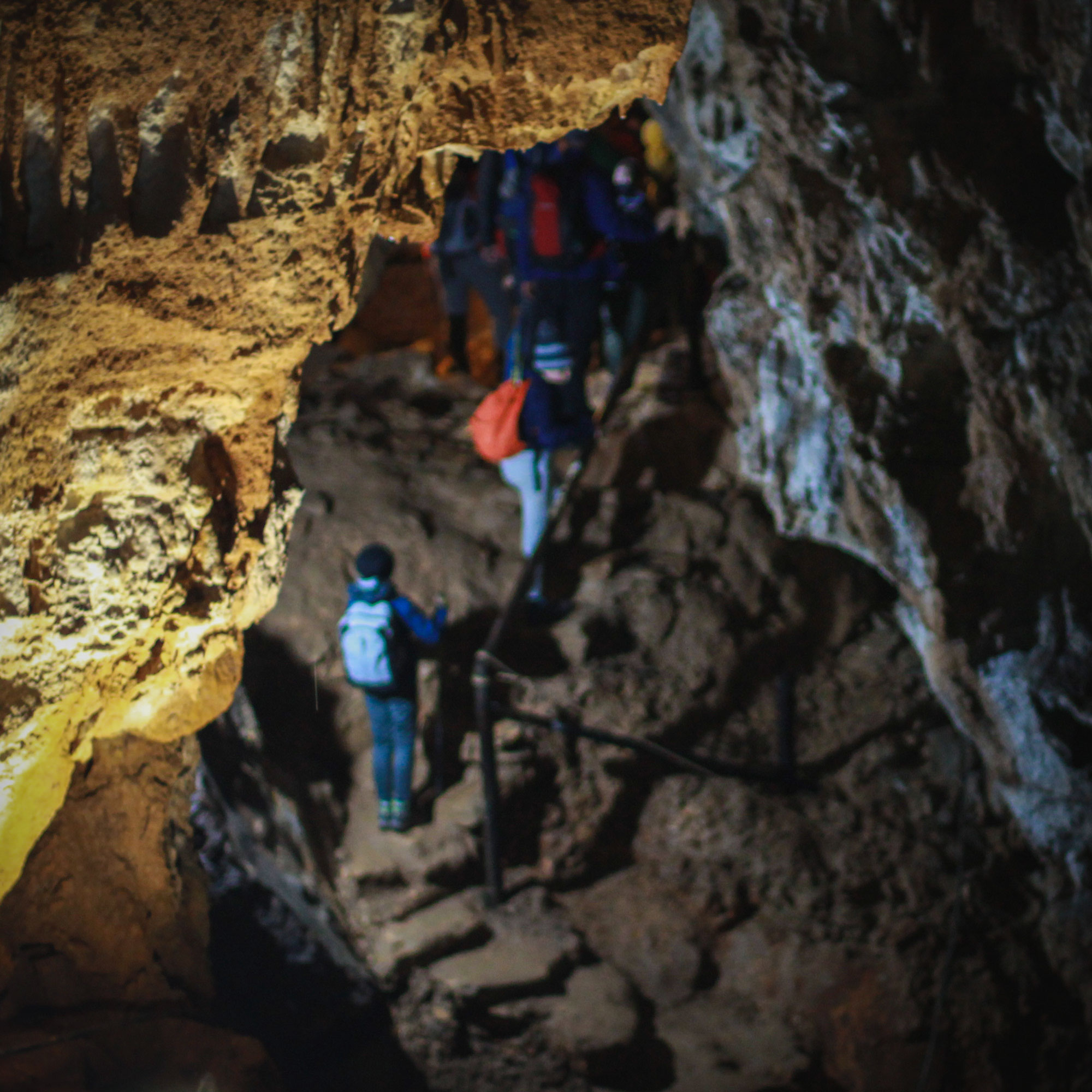 Explore the hidden cave under Babji zob