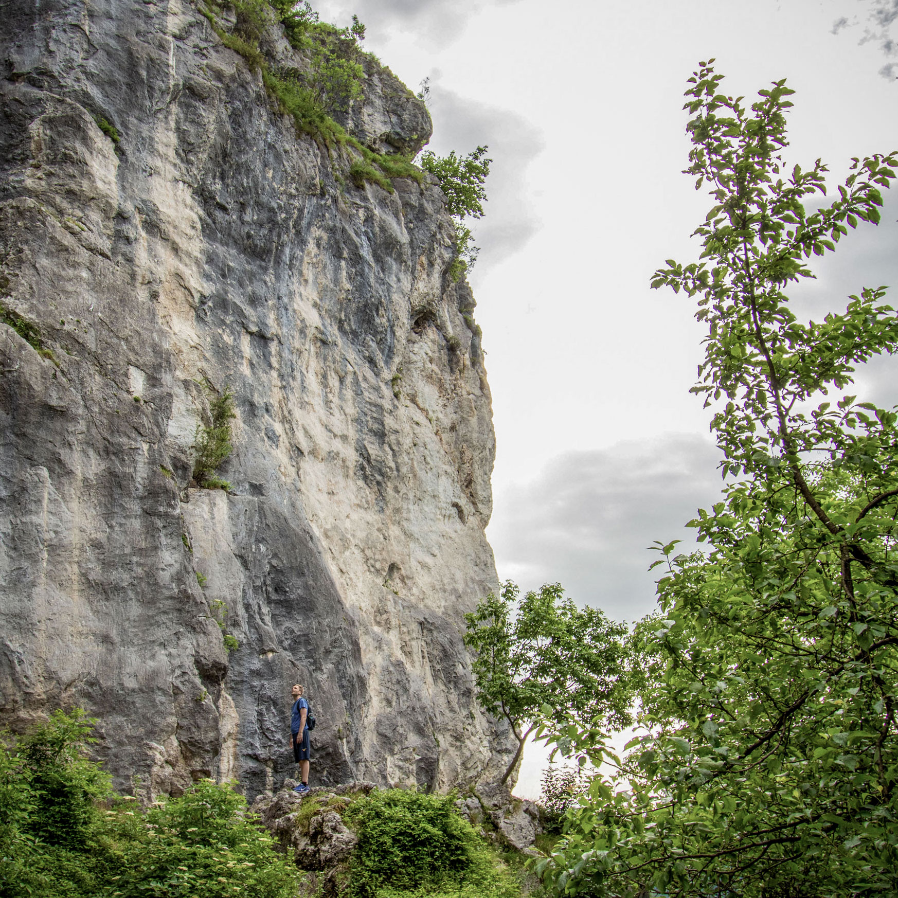 Hike to Iglica Rock and Waterfall above Bohinjska Bela
