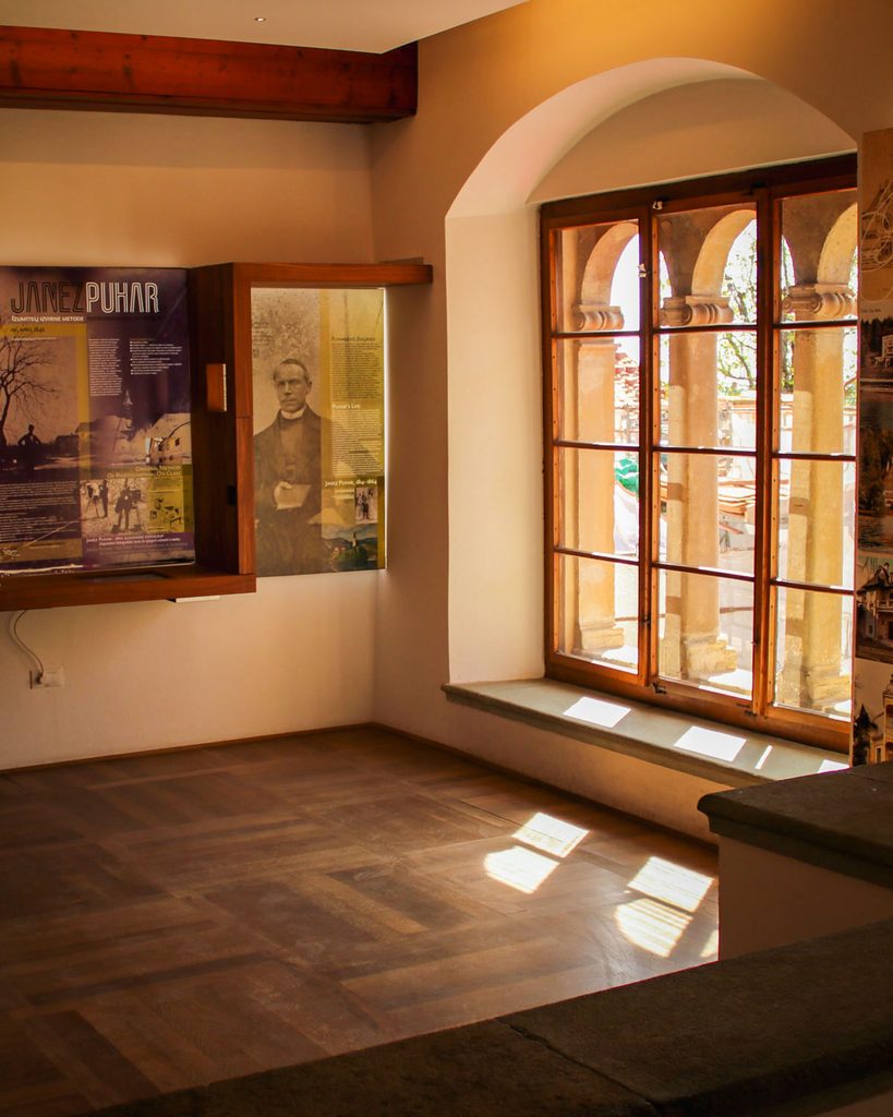 Museum at Bled Castle.