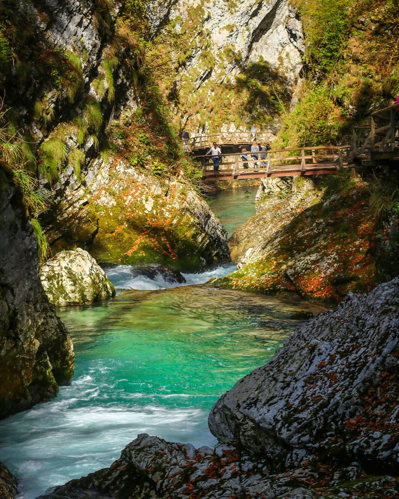  Žumer’s Galleries in Vintgar Gorge 