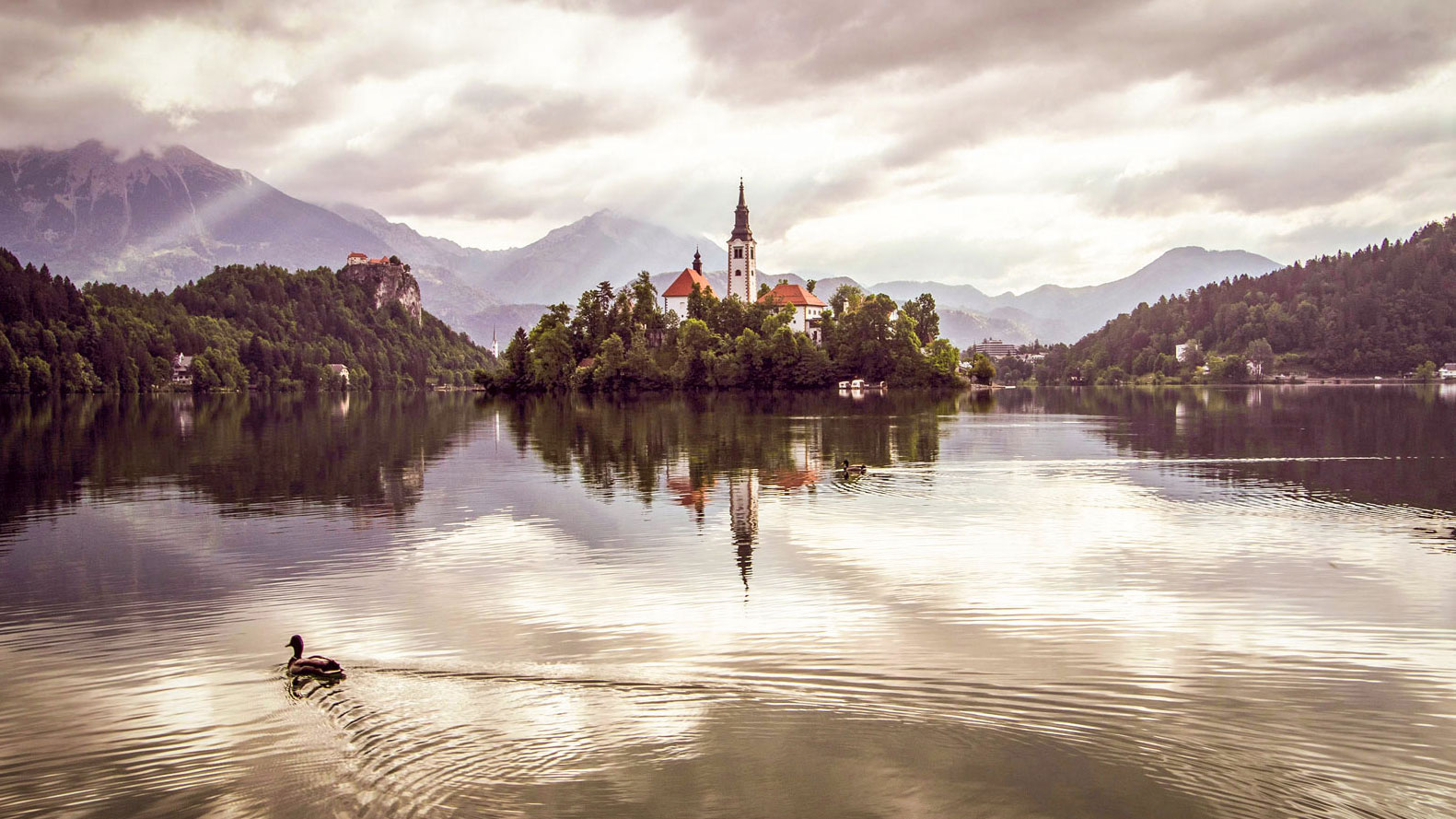 Morning at Lake Bled
