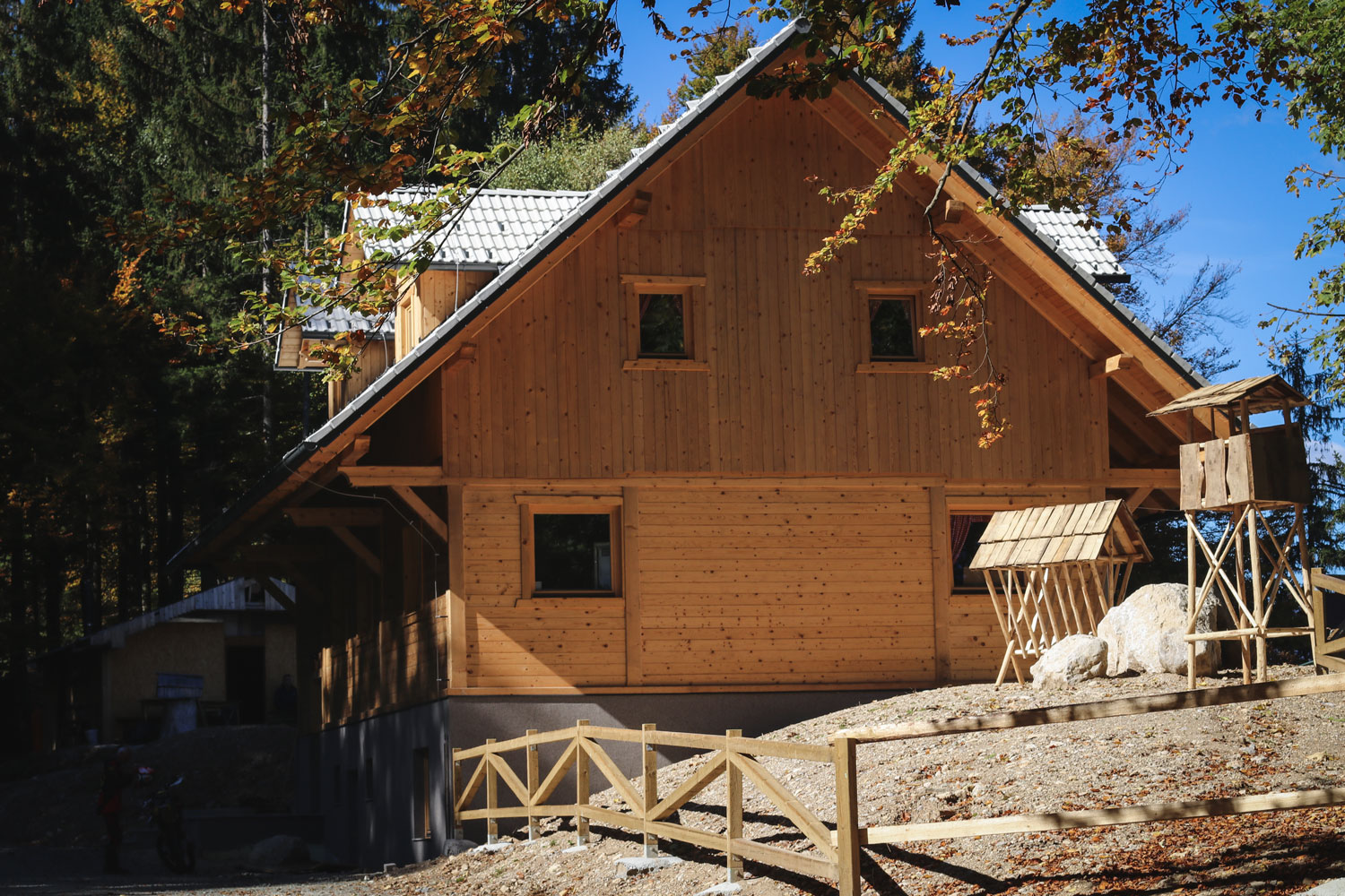 The Hunters’ Hut at Talež.